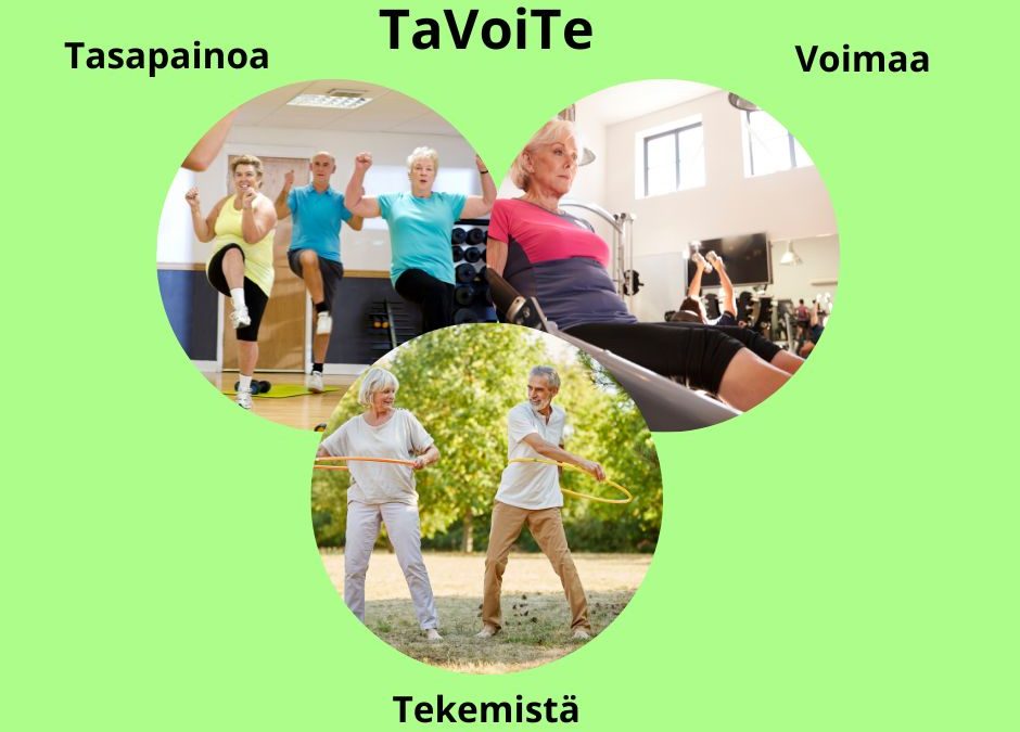 Hei seniori! Meillä alkaa voima-tasapaino TaVoiTe-liikuntaryhmä!